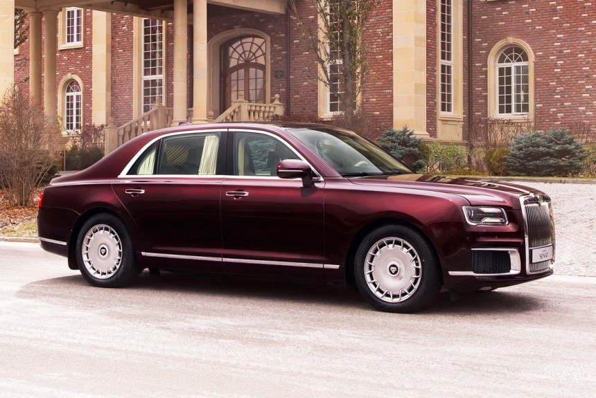 Седан Aurus Senat сертифицирован на постоянной основе Седан Aurus Senat сертифицирован на постоянной основе