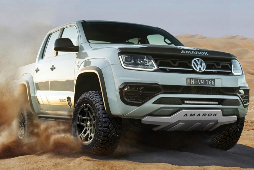 Анонсирован экстремальный пикап Volkswagen Amarok W580X
