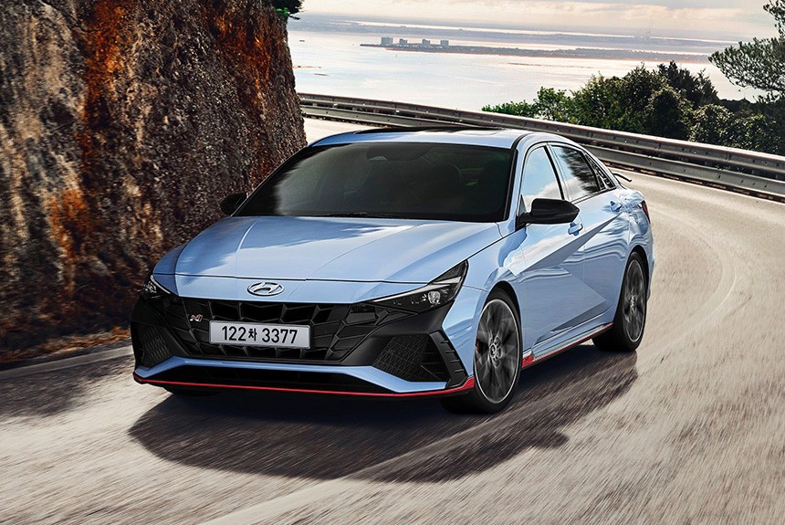 Представлен «горячий» седан Hyundai Elantra N