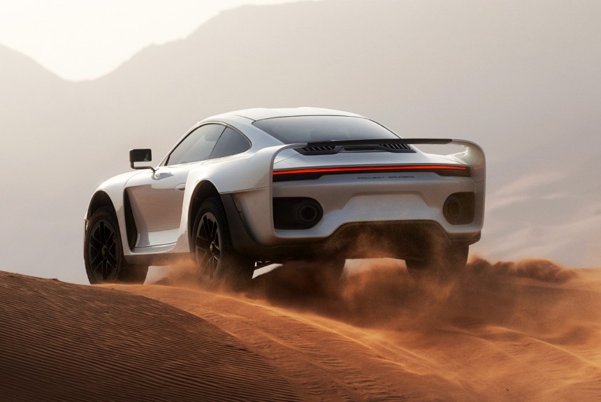 Marc Philipp Gemballa Marsien: внедорожный суперкар из Porsche 911