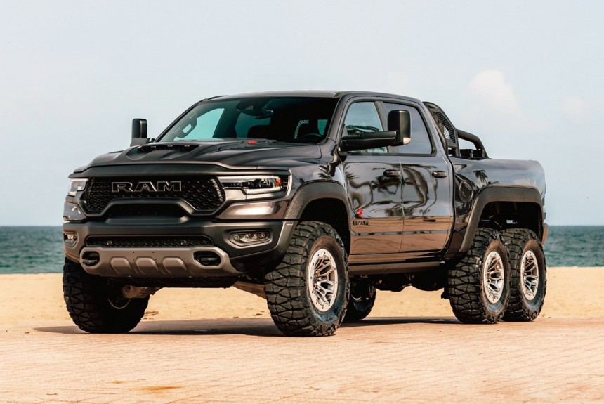 Ram 1500 TRX превратился в трехосный пикап Apocalypse Warlord
