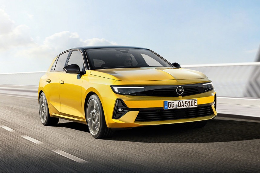Представлен новый хэтчбек Opel Astra на французской платформе