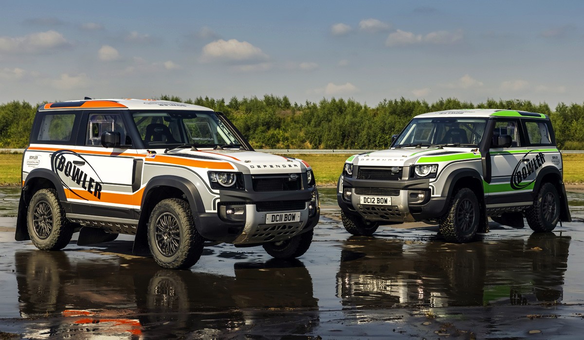 Bowler подготовил гоночный Land Rover Defender 90 Bowler подготовил гоночный Land Rover Defender 90