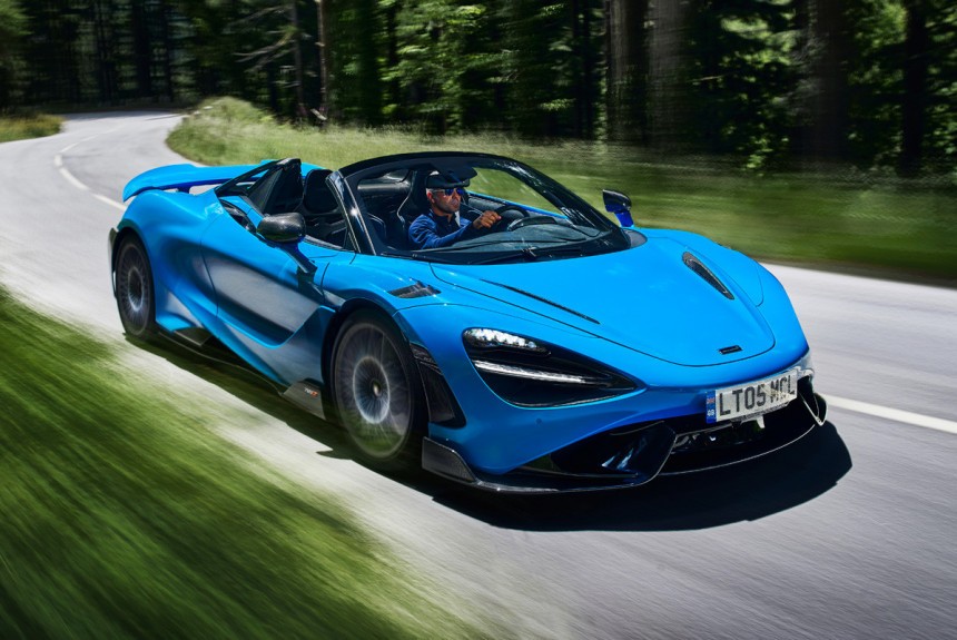 Длиннохвостый McLaren 765LT: спайдер вслед за купе