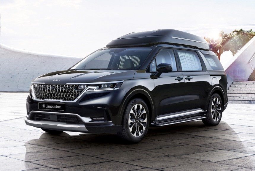 Kia Carnival в новых версиях: VIP-салон и кемпер Kia Carnival в новых версиях: VIP-салон и кемпер