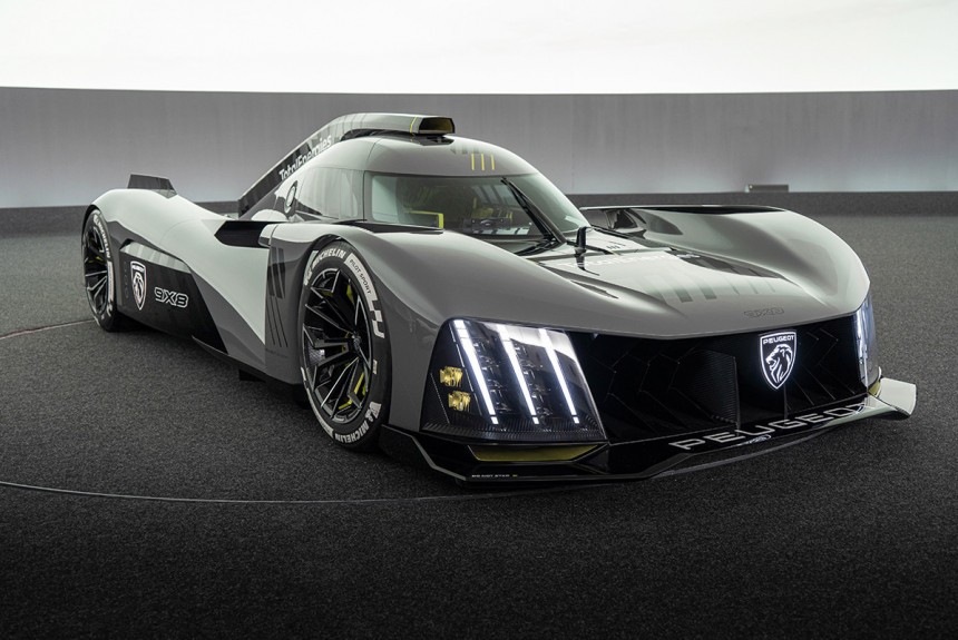 Гиперкар Peugeot 9X8 вернет марку в Ле-Ман