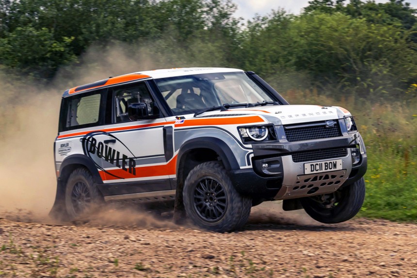Bowler подготовил гоночный Land Rover Defender 90 Bowler подготовил гоночный Land Rover Defender 90