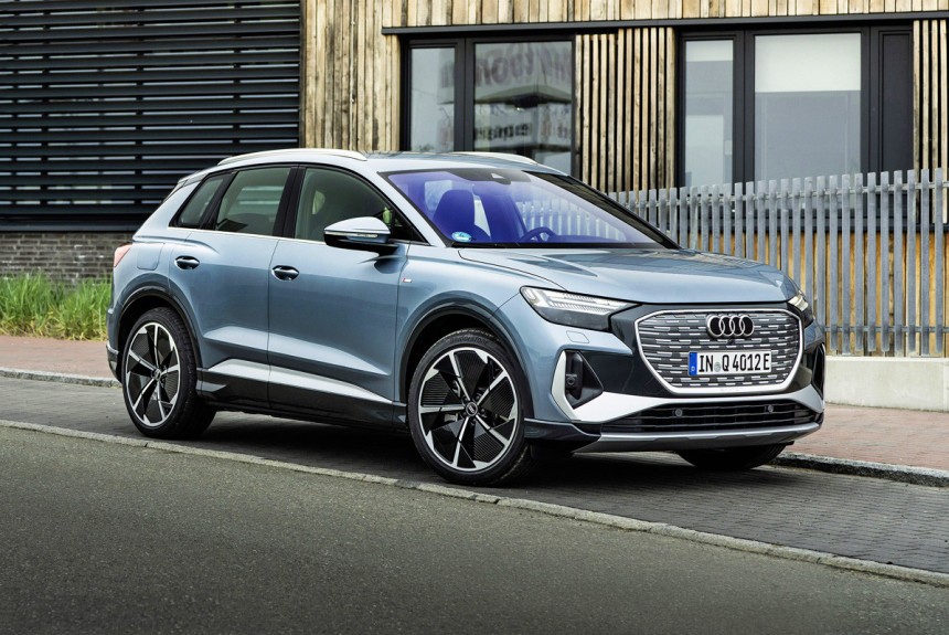 Расширена гамма электрических кроссоверов Audi Q4 e-tron