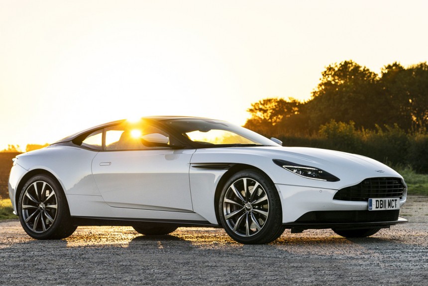 Aston Martin DB11 с мотором AMG стал мощнее