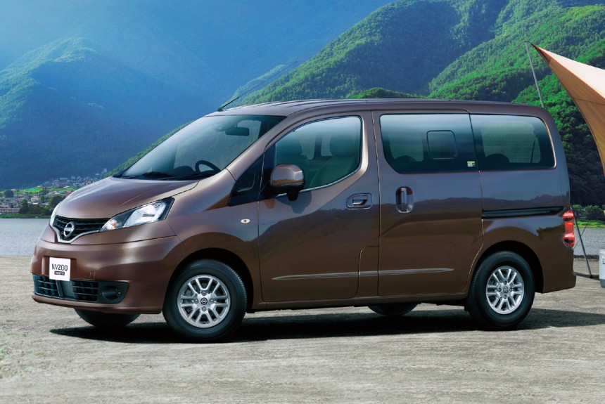 Компактвэн Nissan NV200 Vanette модернизирован в Японии Компактвэн Nissan NV200 Vanette модернизирован в Японии