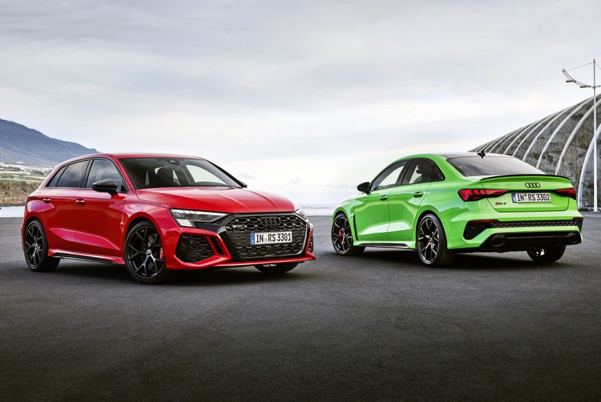 Новые Audi RS 3: хэтчбек, седан и дрифт-режим Новые Audi RS 3: хэтчбек, седан и дрифт-режим