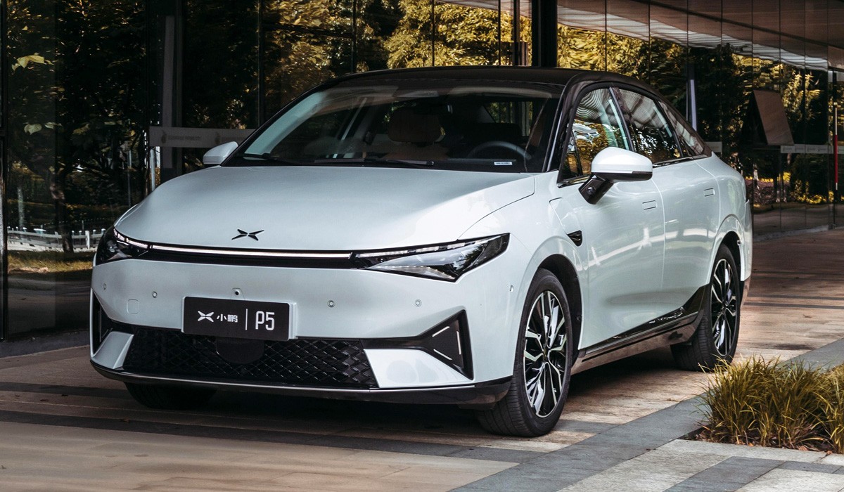 Новый электрический седан Xpeng P5: младшая модель Новый электрический седан Xpeng P5: младшая модель