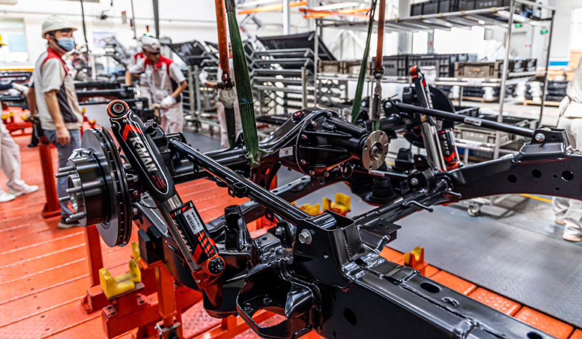 Внедорожник Tank 300 Ranger предложил всеядную подвеску