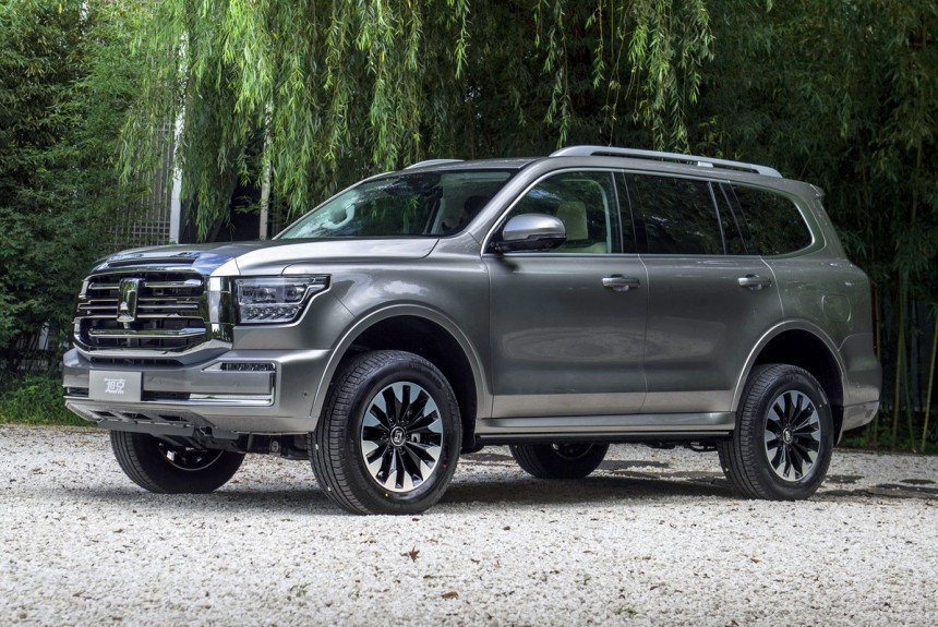 Внедорожник Tank 600 компании Great Wall: первые фотографии