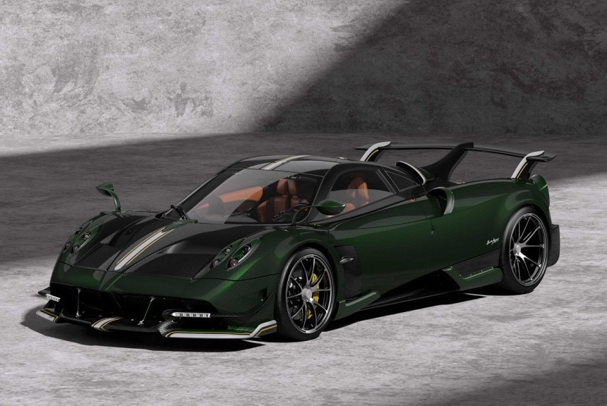 Pagani Huayra BC Pacchetto Tempesta: юбилейная спецверсия Pagani Huayra BC Pacchetto Tempesta: юбилейная спецверсия