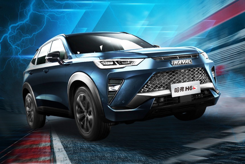 Купеобразный Haval H6S дебютировал вместе с юбилейной версией