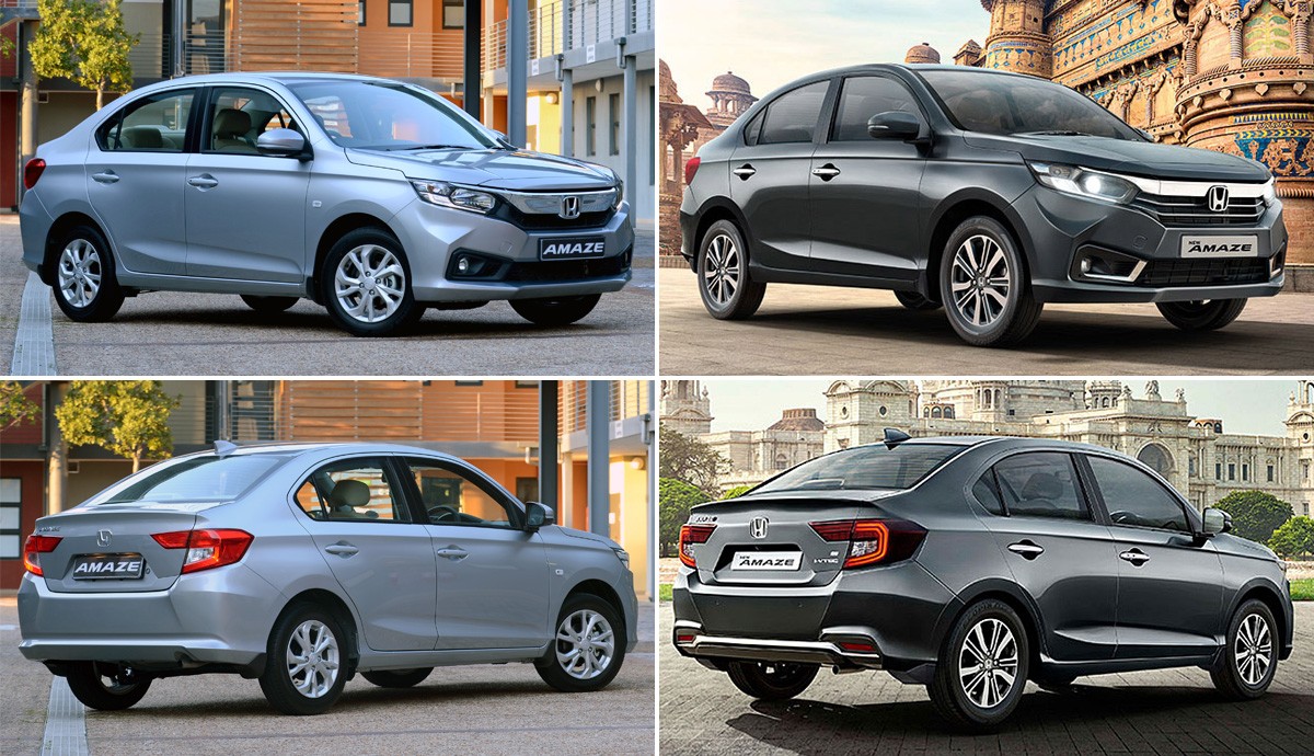 Обновлен дешевый седан Honda Amaze
