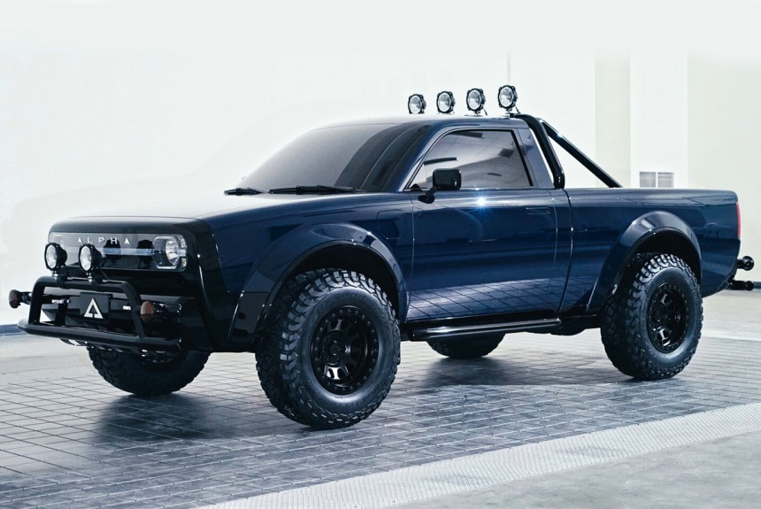 Электрический пикап Alpha Wolf дебютировал во плоти