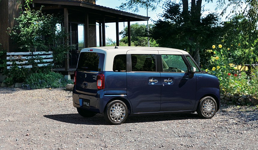 Улыбочку: показан новый микровэн Suzuki Wagon R Smile
