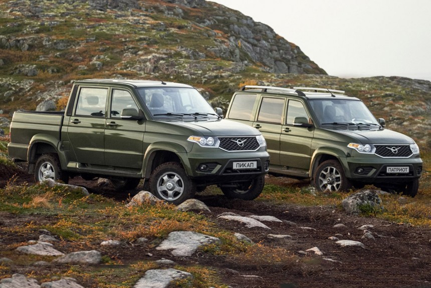 Газовые УАЗ Патриот и Пикап выходят на рынок Газовые УАЗ Патриот и Пикап выходят на рынок