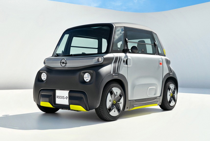 Citroen Ami сменил эмблемы и превратился в Opel Rocks-e Citroen Ami сменил эмблемы и превратился в Opel Rocks-e