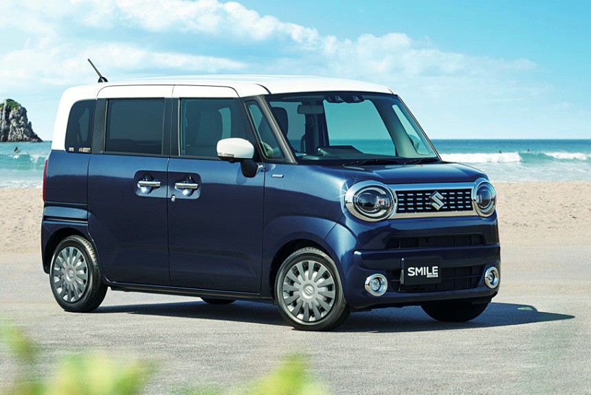 Улыбочку: показан новый микровэн Suzuki Wagon R Smile