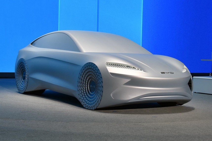 Седан BYD Ocean-X раскроет потенциал платформы e3.0 Седан BYD Ocean-X раскроет потенциал платформы e3.0