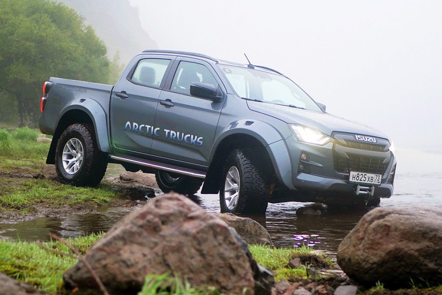 Внедорожный Isuzu D-Max AT35 нового поколения доступен для заказа Внедорожный Isuzu D-Max AT35 нового поколения доступен для заказа
