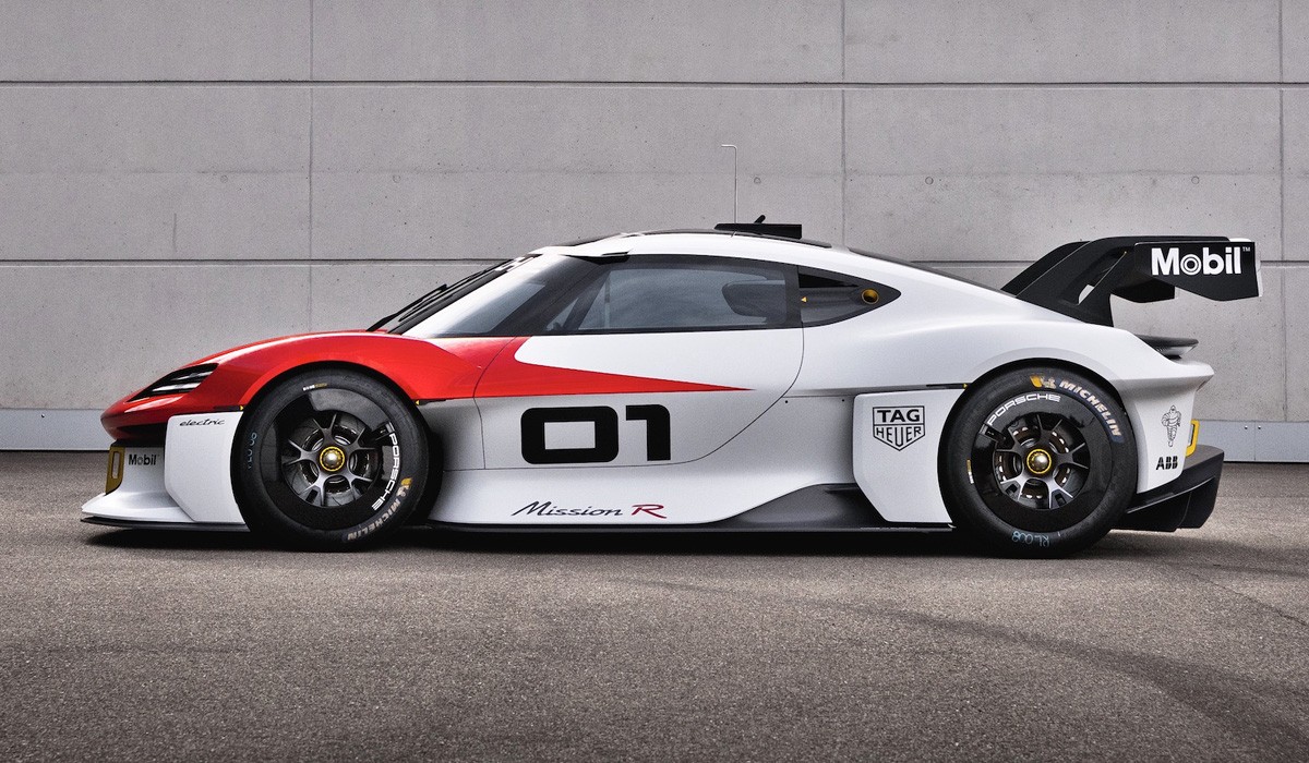 Гоночный Porsche Mission R создан для электрического монокубка Гоночный Porsche Mission R создан для электрического монокубка