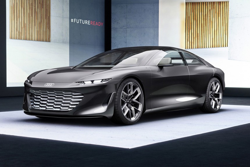 Концепт Audi Grandsphere: представительский седан будущего Концепт Audi Grandsphere: представительский седан будущего