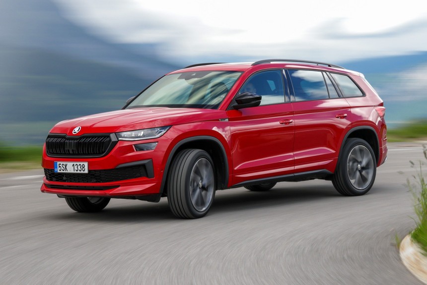 Обновленный кроссовер Skoda Kodiaq: цены импортных версий