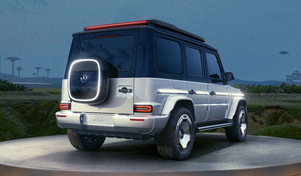 Новый Mercedes-Benz EQG, или Каким будет электрический G-класс