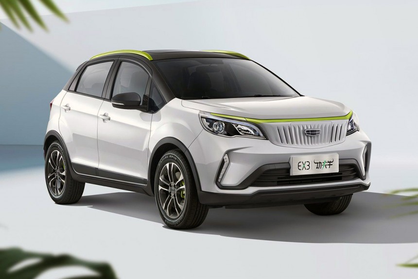 Электромобиль Geometry EX3 расширил гамму малой кровью