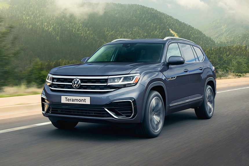 Обновленный Volkswagen Teramont: цены в России