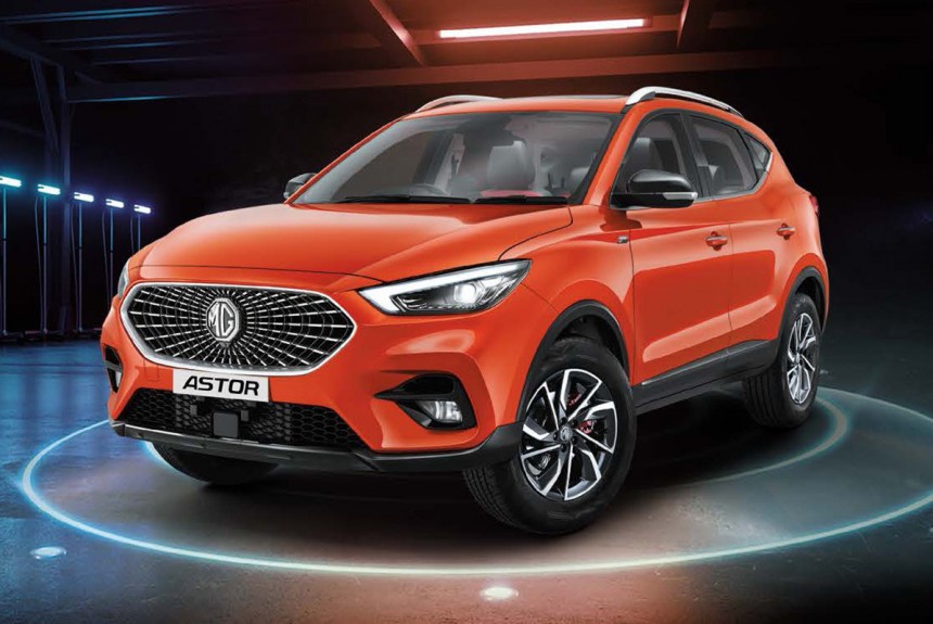 Кроссовер MG Astor дебютировал с голосовым помощником Кроссовер MG Astor дебютировал с голосовым помощником