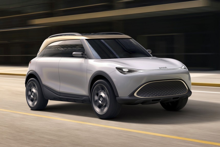 Кроссовер smart Concept #1 открывает новую главу в истории марки