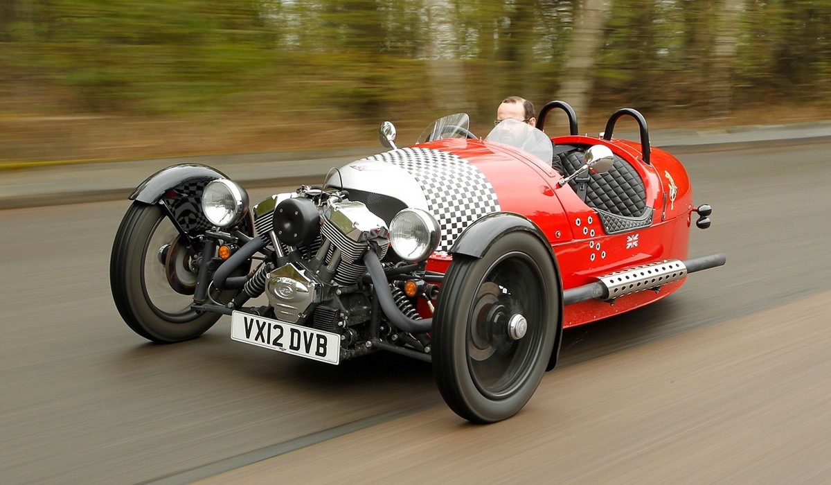 Трехколесный Morgan вернется с двигателем Ford Трехколесный Morgan вернется с двигателем Ford