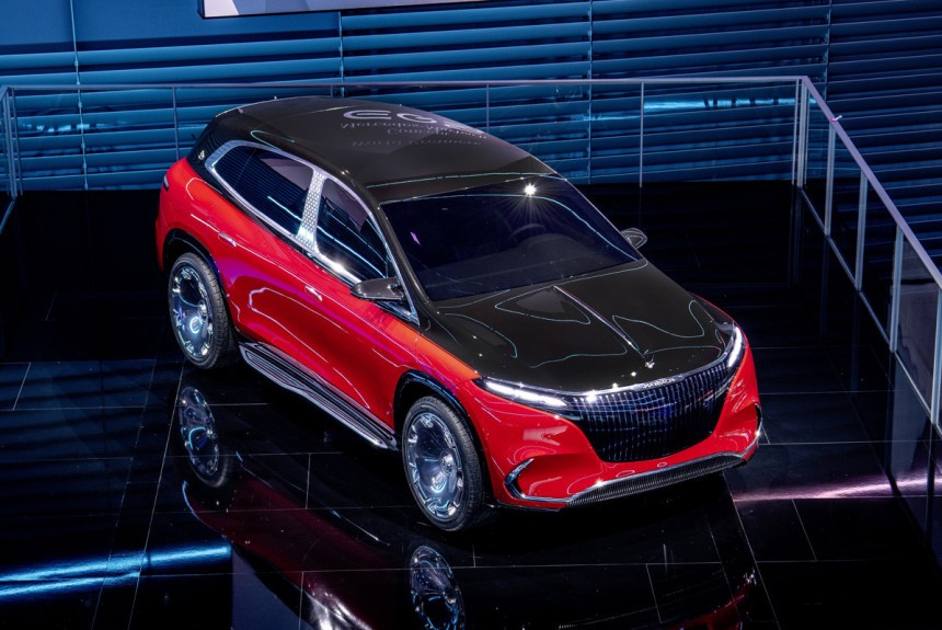 Представлен роскошный кроссовер Mercedes-Maybach EQS Представлен роскошный кроссовер Mercedes-Maybach EQS