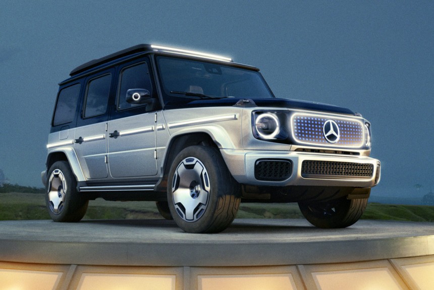 Новый Mercedes-Benz EQG, или Каким будет электрический G-класс