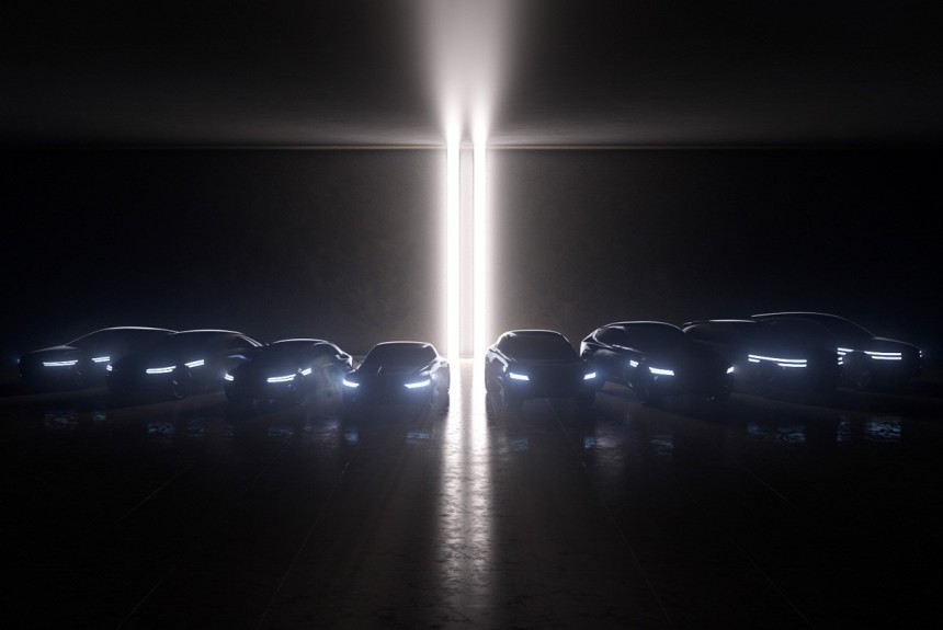 Genesis готовит восемь электрических моделей Genesis готовит восемь электрических моделей