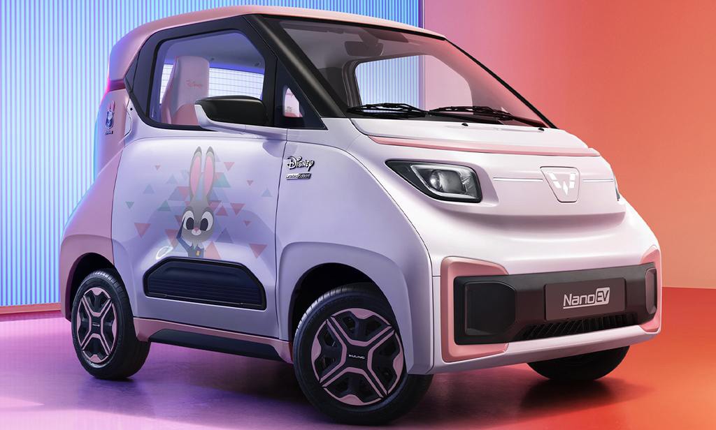 Микрокар Wuling NanoEV: ребрендинг и удешевление Микрокар Wuling NanoEV: ребрендинг и удешевление