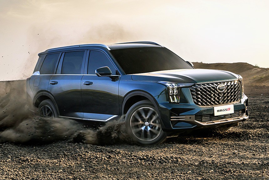 Кроссовер GAC GS8 второго поколения выходит на рынок
