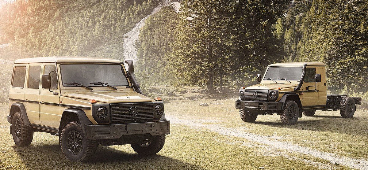 Для военных подготовлен Mercedes G-класса серии 464