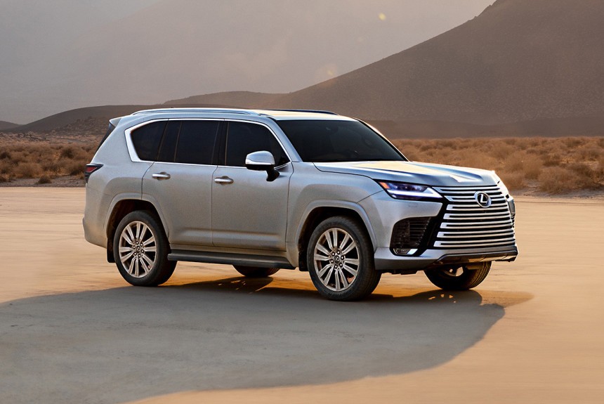 Представлен внедорожник Lexus LX нового поколения