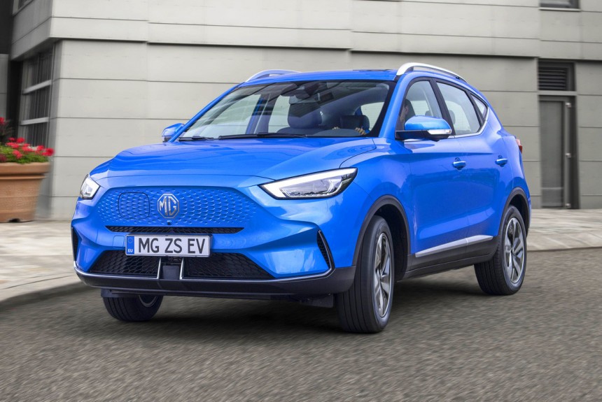 Электрический кроссовер MG ZS: масштабная модернизация для Европы Электрический кроссовер MG ZS: масштабная модернизация для Европы