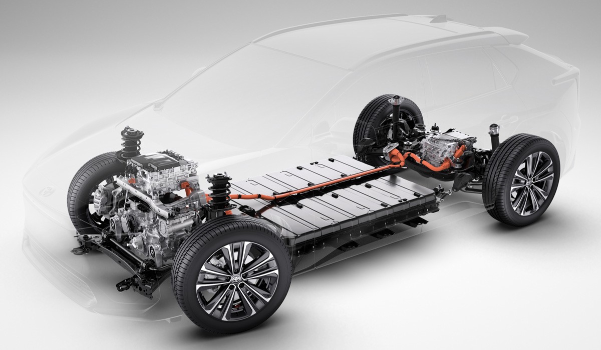 Электрический кроссовер Toyota bZ4X: серийная версия Электрический кроссовер Toyota bZ4X: серийная версия