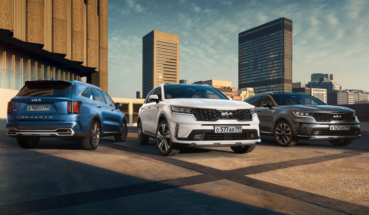У кроссовера Kia Sorento расширено оснащение