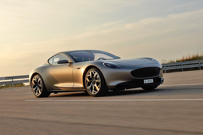 Электрический суперкар Piech GT вышел на испытания Электрический суперкар Piech GT вышел на испытания