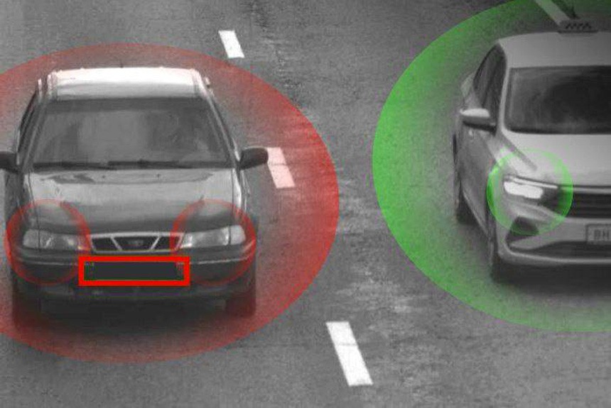 Камеры будут штрафовать за выключенные фары Камеры будут штрафовать за выключенные фары