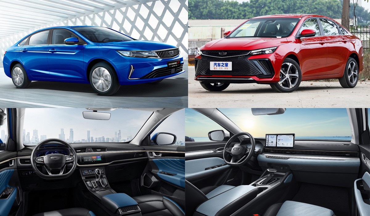 Седан Geely Emgrand L заменил собой модель Emgrand GL